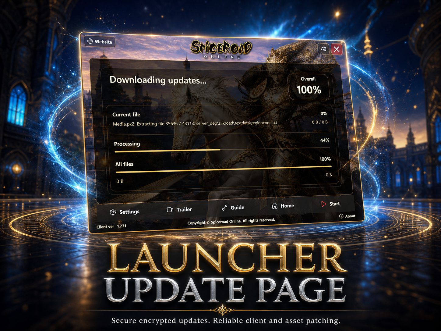 Launcher update screenshot