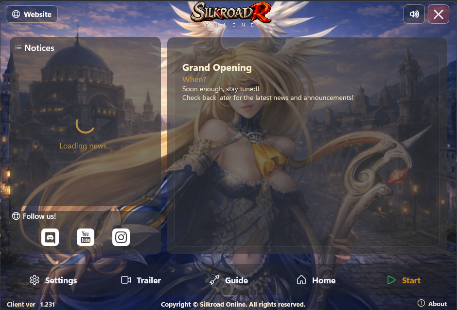 Silkroad launcher source